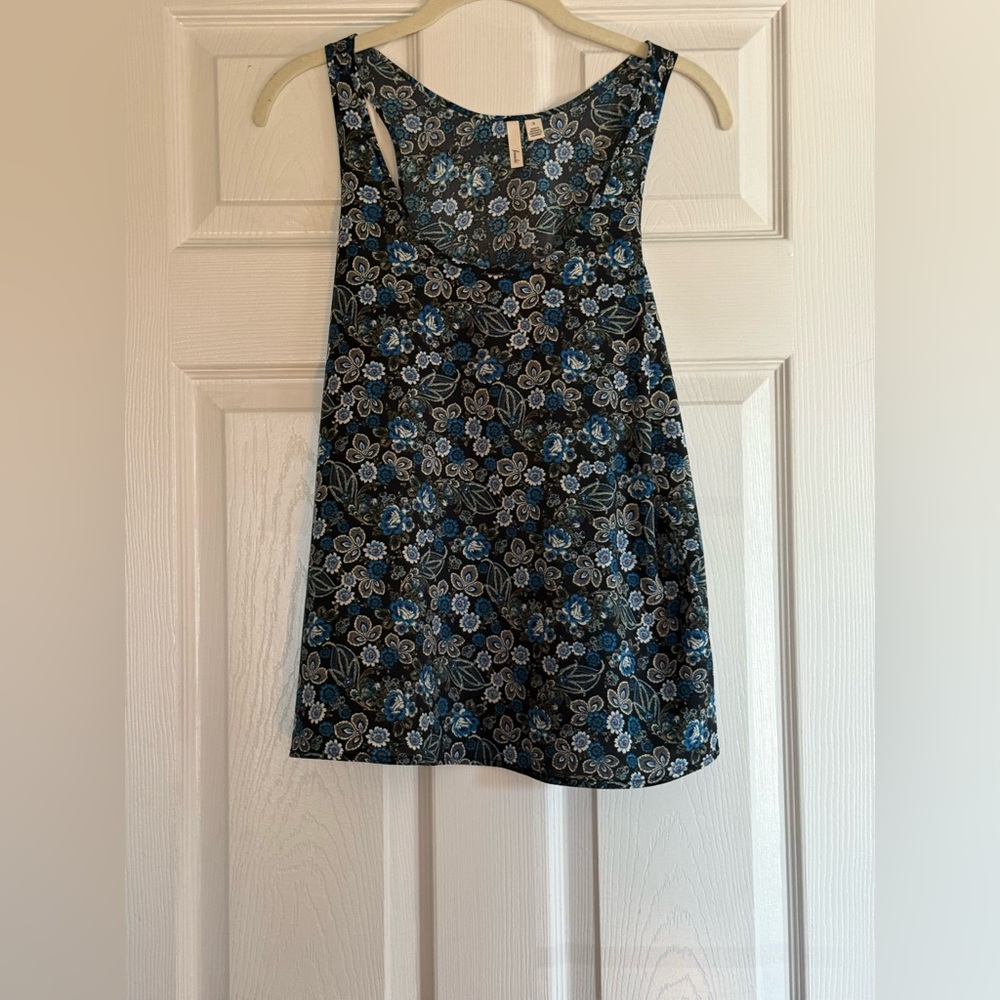 Razorback silk navy blue tank. From Nordstrom.